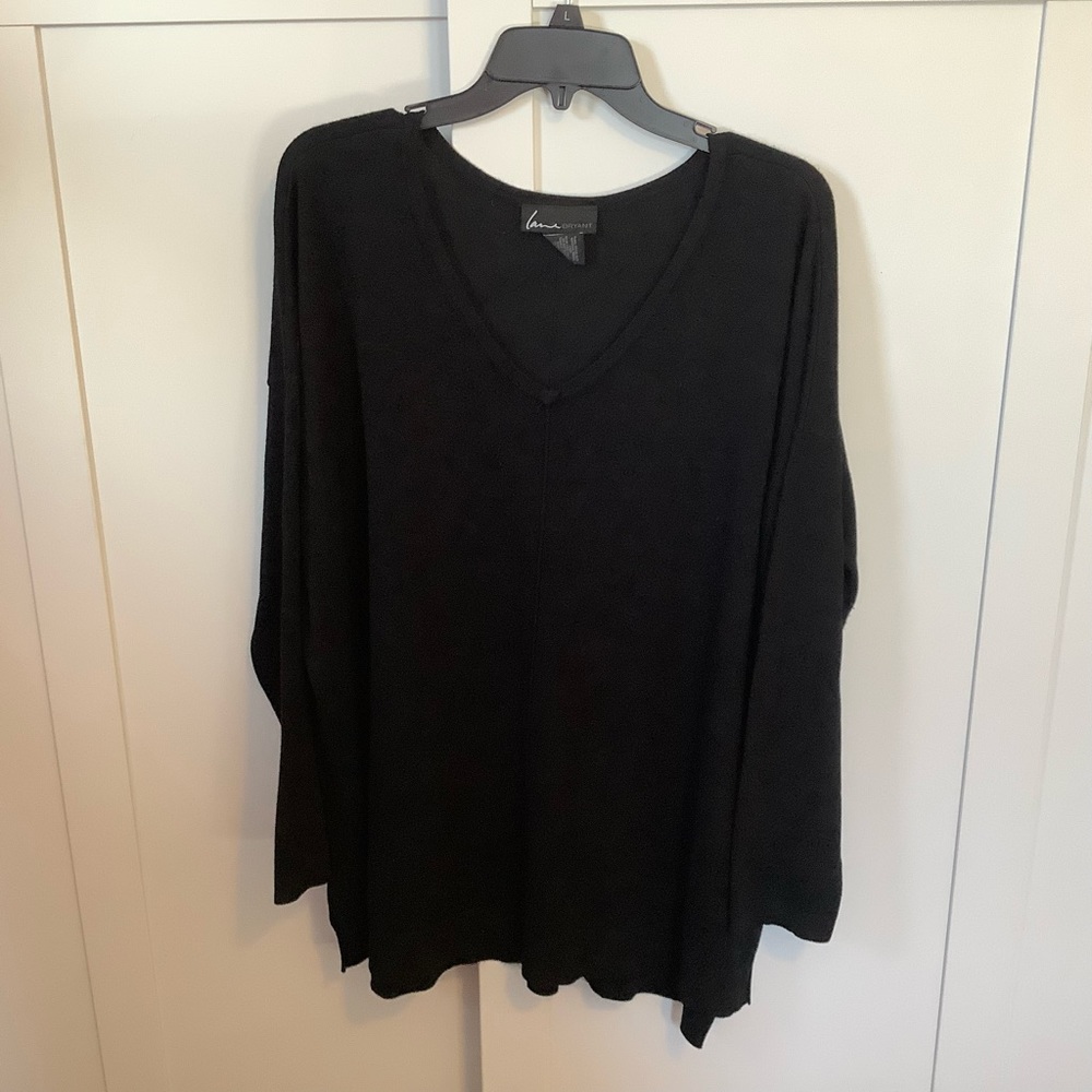 Lane Bryan black long sleeves size 18/20